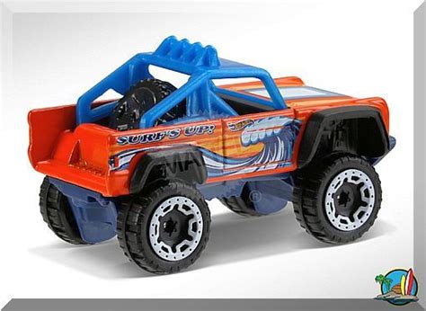 Hot Wheels Custom Ford Bronco Surf S Up 5 5 140 365 2017 Orange Contemporary