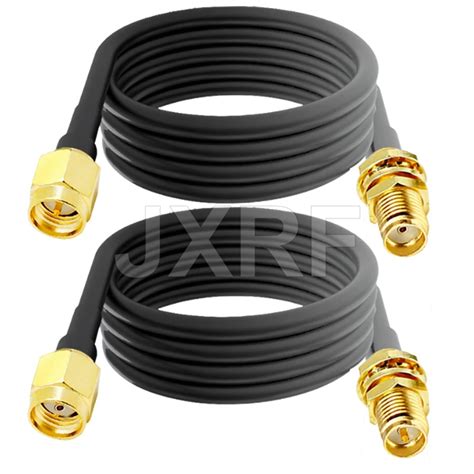 Sma Male Rp Sma Male To Rp Sma Male Sma Female Rg174 Coaxial Cable Extension Cable Copper Feeder