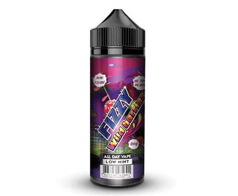 FIZZY WILD BERRIES 100ML E LIQUID FIZZY JUICE UK Vape Store E Cig