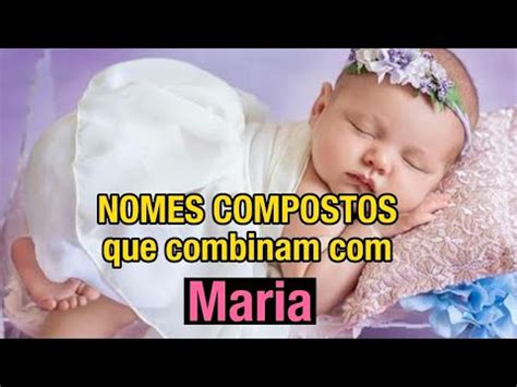 Nome De Menina Com Maria - NOMES PRA MENINAS que combinam com Maria ♥️ - YouTube