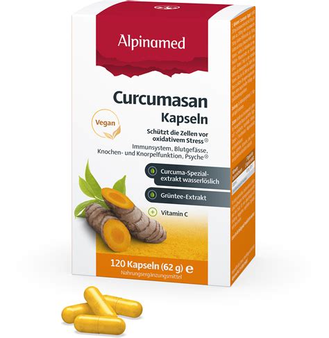 Curcumasan Kapseln Alpinamed AG natürlich gesund