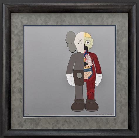 Kaws Dissected Companion Black For Sale At 1stdibs Kaws Drawing