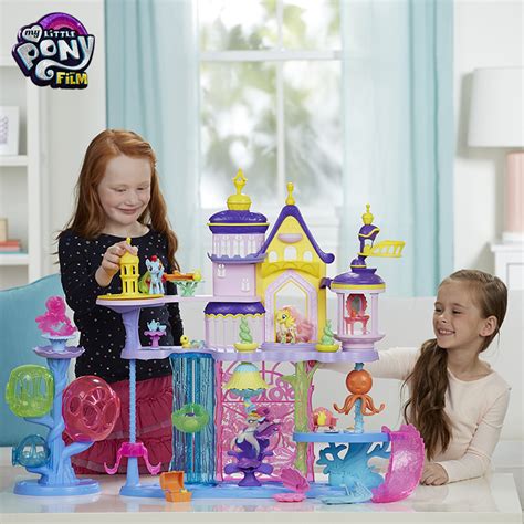 My Little Pony Movie Schloss Canterlot And Seaquestria Hasbro Newsroom