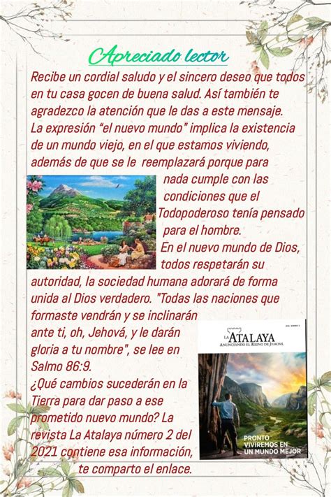 La Atalaya N Mero Pronto Viviremos En Un Mundo Mejor