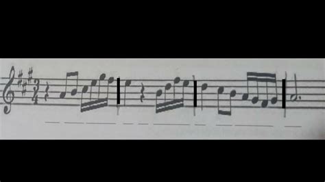 Pangkatin Ang Mga Nota At Pahinga Ayon Sa Time Signature Na Guhit Ang