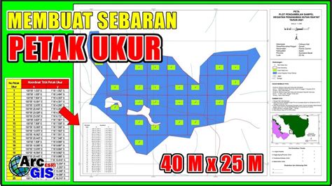 Cara Membuat Peta Plot Pengambilan Sampel Petak Ukur Untuk Kegiatan