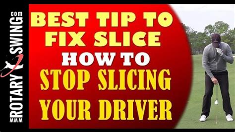 Stop Slicing Your Driver Best Tip To Fix Slice Youtube