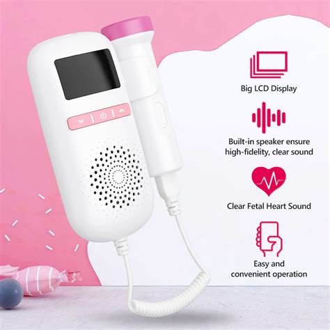 2024-New Fetal Heart Rate Instrument for Maternal Digital Display Heart ...