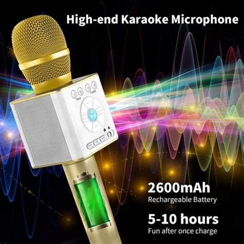 Karaoke zlatý mikrofon TOSING 04 - bazar | OdKarla.cz