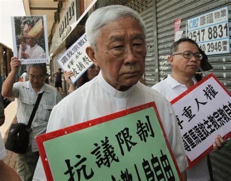 Hong Kong Police Release Year Old Cardinal Joseph Zen On Bail After