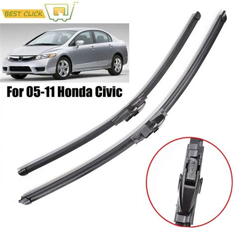 2006 Honda Civic Windshield Wipers Size