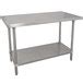 Advance Tabco VLG 245 24 X 60 14 Gauge Stainless Steel Work Table