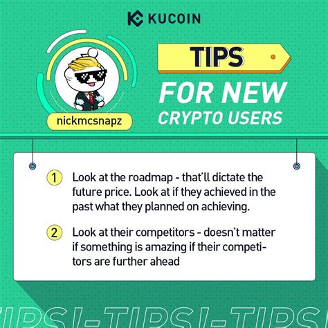 𝕸𝖆𝖗𝖐 on Twitter RT kucoincom TipsForNewCryptoUsers