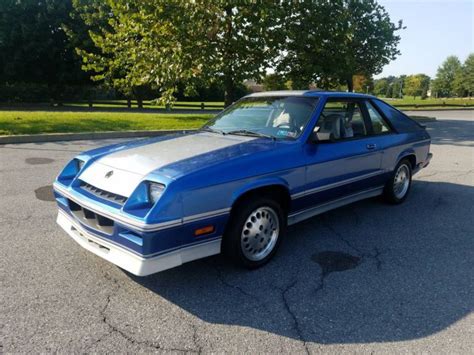 1984 Dodge Charger Shelby