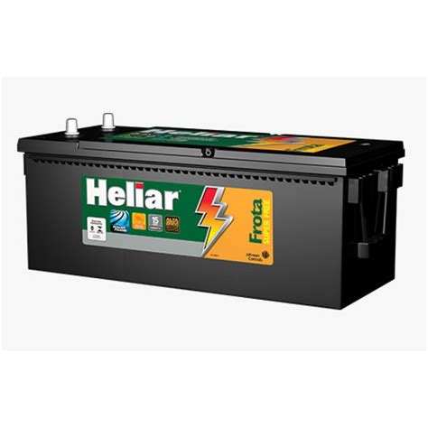 Bateria Heliar 60Ah Super Free HF60DD Lojão das Baterias