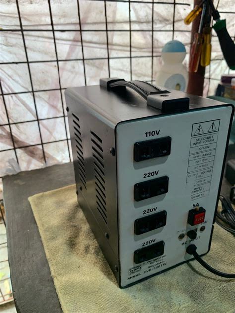 ZEBRA AUTOMATIC VOLTAGE REGULATOR ZVR 500 TW On Carousell