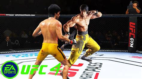 UFC4 Bruce Lee Vs Marshall Law EA Sports UFC 4 Epic Fight YouTube