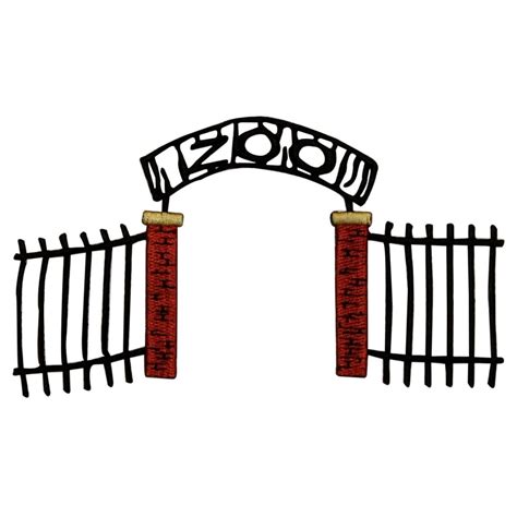 ID 0050 Zoo Gates Patch Open Entrance Fence Animals - Etsy