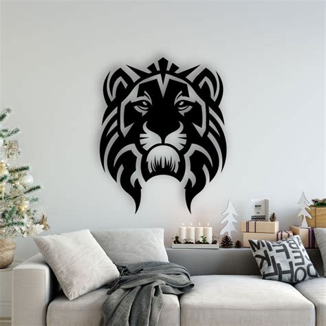 Buy Lion Design Laser Cut Svg Dxf Files Wall Sticker Engraving Online ...