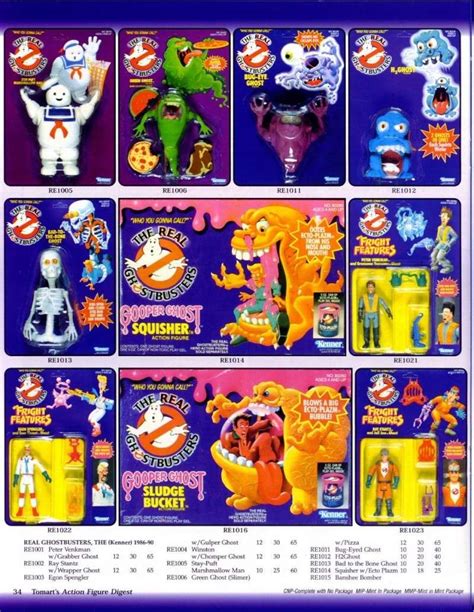 Ghostbusters The Real Sos Fantômes Kenner 1986 1991