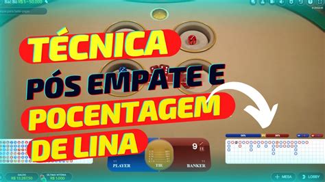 Bac Bo Estrat Gia De Entrada P S Empate E Porcentagem De Linha