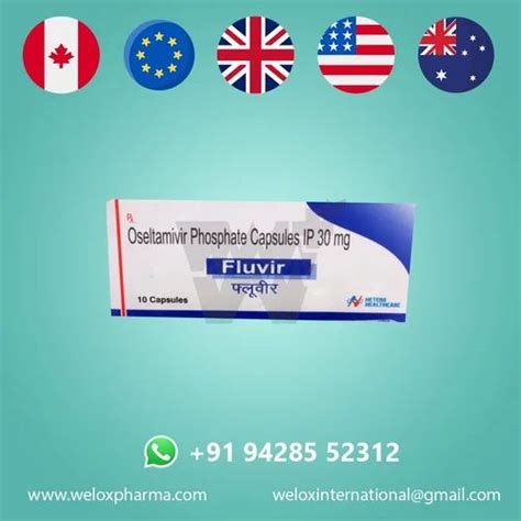 Oseltamivir Phosphate Fluvir 30mg Tablet At Rs 210 Stripe Oseltamivir