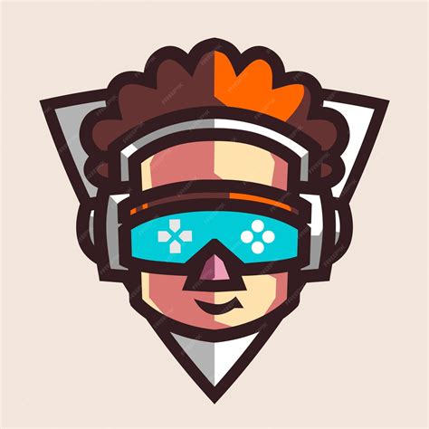 Premium Vector | Gamer mascot gaming logo for streamer