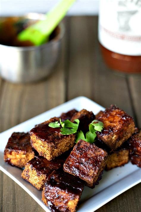 Bbq Tofu Burnt Ends Recipe Vegan Recipes Vegan Bbq Recipes Recipes