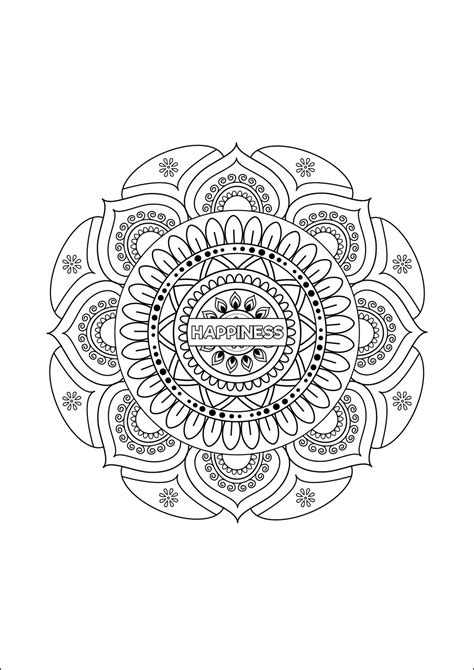 Personalized Mandala Name for Download, Printable Coloring Page Choose ...