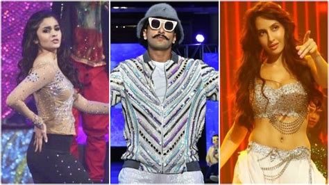 Alia Bhatt Ranveer Singh Nora Fatehi Burn The Stage With Their