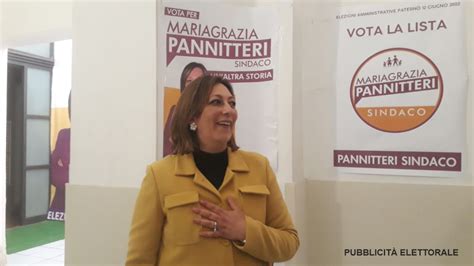 Paternò la candidata sindaco Pannitteri Ecco le mie proposte per far