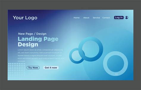 Landing page design . Modern Landing Page Templates .Landing page ...