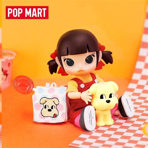 Popmart Molly X Peko Chan Milk Candy Girl Hobbies And Toys Toys And Games