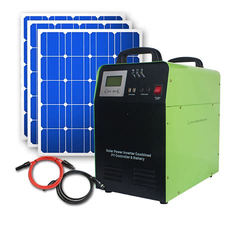 Complete Solar Energy Storage System 300w 500w 1000w 1500w Portable Pv System 1000w Small Solar