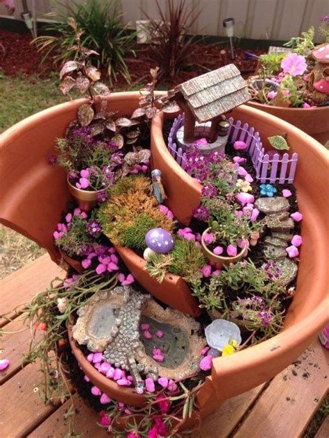 Broken Clay Pot Fairy Garden Ideas For This Year Sharonsable