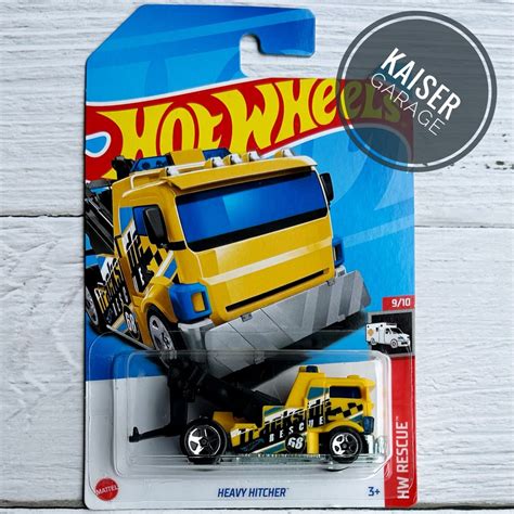 Hot Wheels Heavy Hitcher Yellow Hobbies Toys Toys Games On Carousell