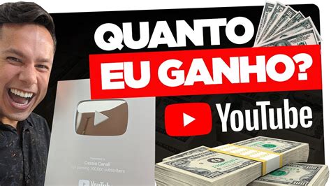 Quanto Ganha Um Youtuber 100 Mil Inscritos Incrível