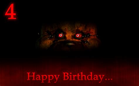 Happy Anniversary Fnaf 4 C4d By Arethon On Deviantart