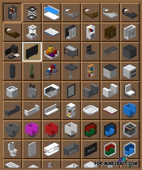 ADDON] Minecraft Furniture MOD Bedrock, 60% OFF