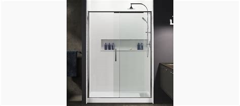 K 706109 L Torsion™ Sliding Shower Door 76 7 8h X 60w With 5 16