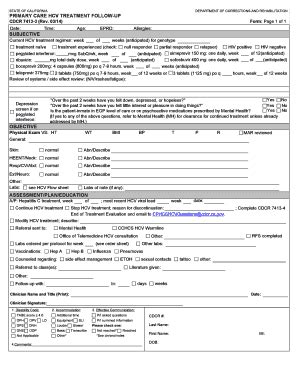 Fillable Online Cphcs Ca Primary Care Hcv Treatment Followup Fax Email