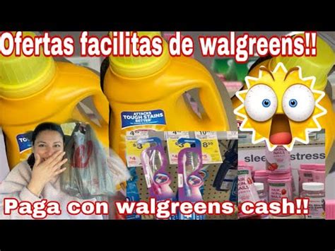 Vamonos Por Los Productos Gratis En Walgreens Facilito Pagando Con