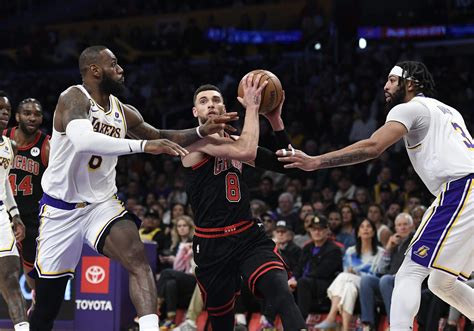 NBA Lakers Fall To Bulls In LeBron James Return Inquirer Sports