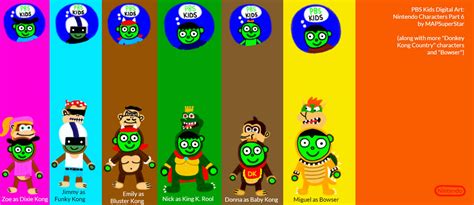 PBS Kids Digital Art: Nintendo Characters Part 6 by MAPSuperStar on ...