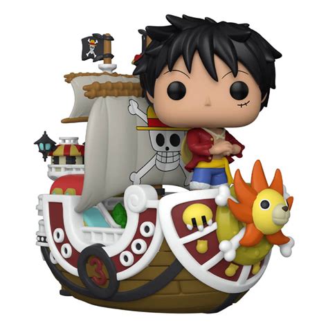 Boneco One Piece Monkey D Luffy With Thousand Sunny Ccxp Funko Pop