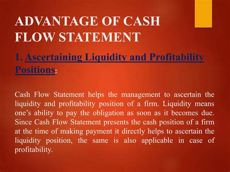 Cash Flow Statement Ppt