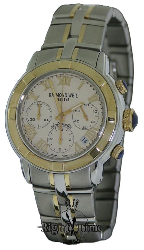 Raymond Weil Parsifal Auto 2 Tone Chrono 7240 Stg 00308 Pre Owned