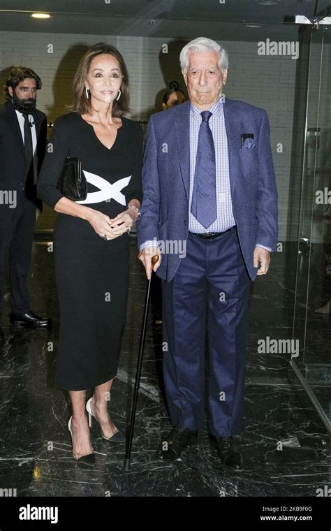 Mario Vargas Llosa And Isabel Preysler Attend Tiempos Recios New Book