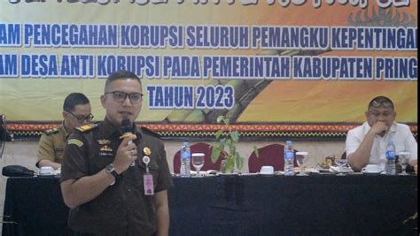 Sosialisasi Anti Korupsi Di Pringsewu Dukung Peningkatan Integritas Dan