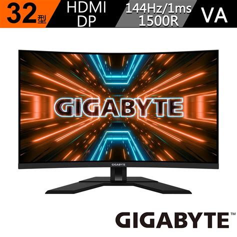 Gigabyte 技嘉 M32uc Hdr400 Kvm曲面電競螢幕32型4k144hz1msva 蝦皮購物